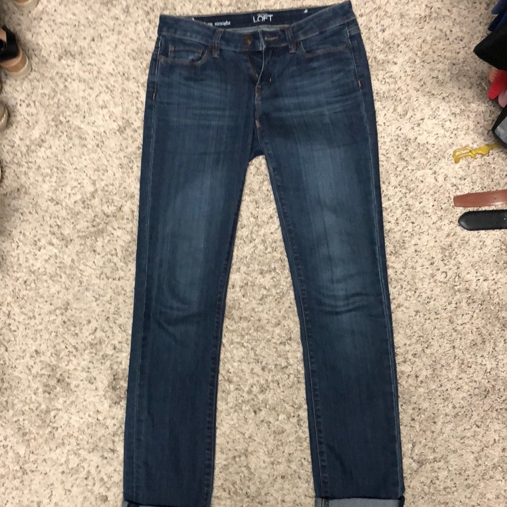 Loft Modern Straight Jeans